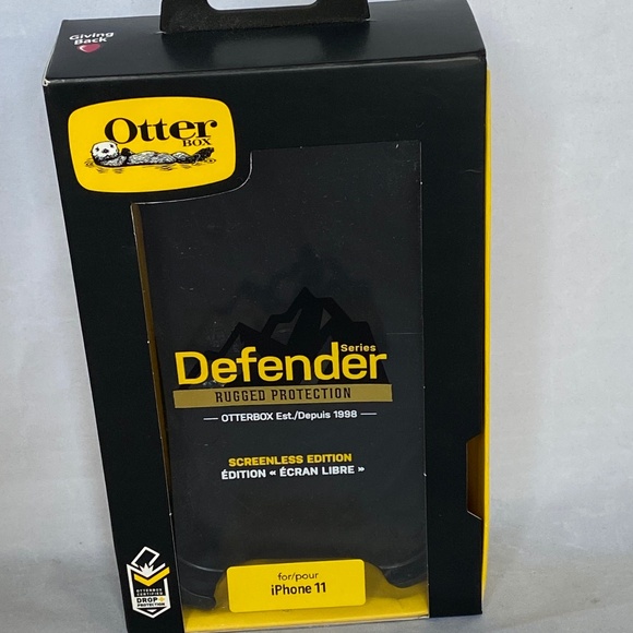OtterBox Defender Case iPhone 11 Black - Picture 1 of 5